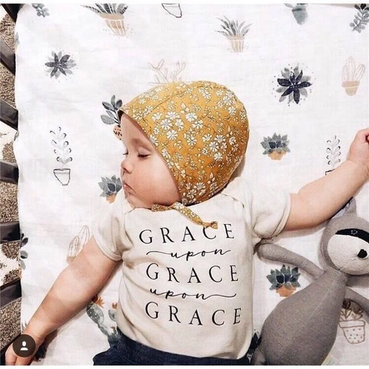 
Customized packaging organic cotton baby muslin bamboo printed swaddle blankets 