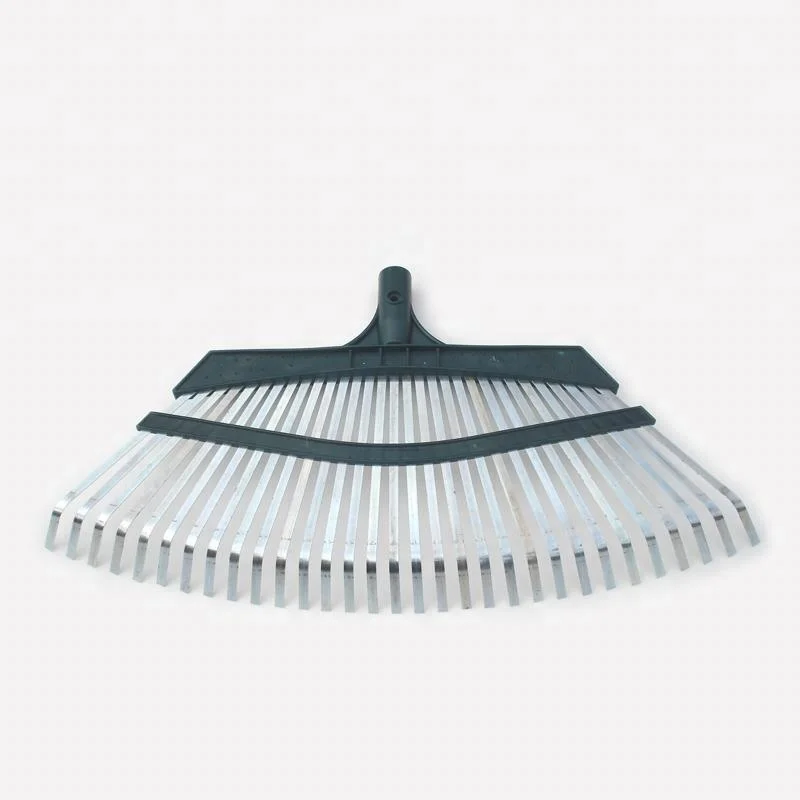 
31 Tine garden flat rake with adjustable 