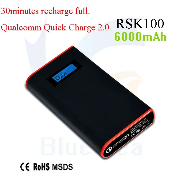 Новые инновационные продукты долгая поездка зарядное устройство быстрая зарядка личное плесень RSK100