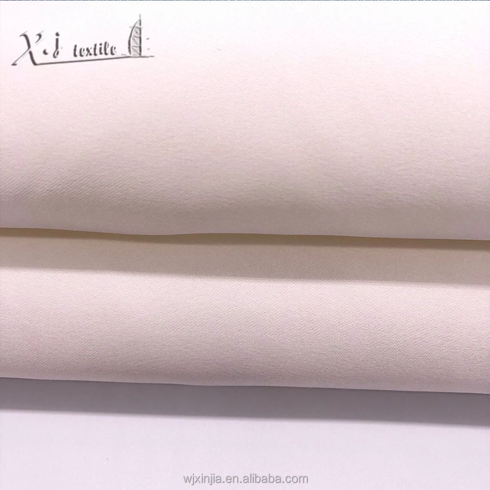 
75D*300D Polyester Satin Bridal Heavy Satin Fabric 