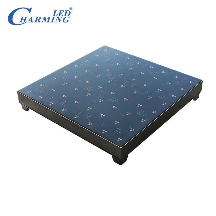 Стеклянный Крытый светодиодный декоративный Кирпичный Свет led танцпол