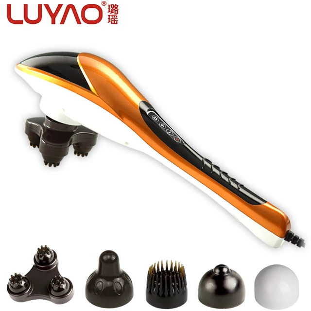 LUYAO deep tissue percussion rocket design handheld electric massager massage hammer LY-630A