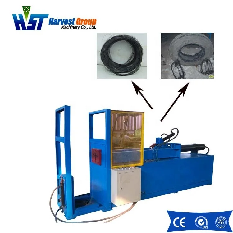 Fully automatic waste tire processing machine for rubber powder