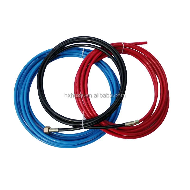 high pressure steel wire braided hydraulic water cleaning hose