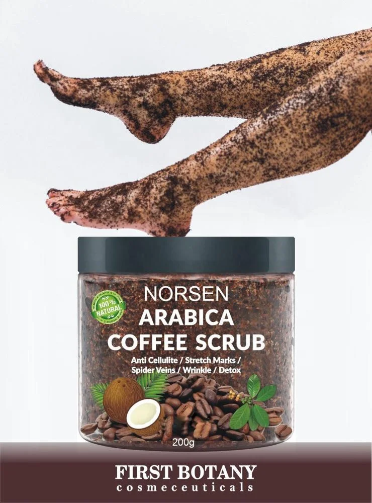 OEM New Design Product Organic Exfoliator Coffee Body Scrub Salt