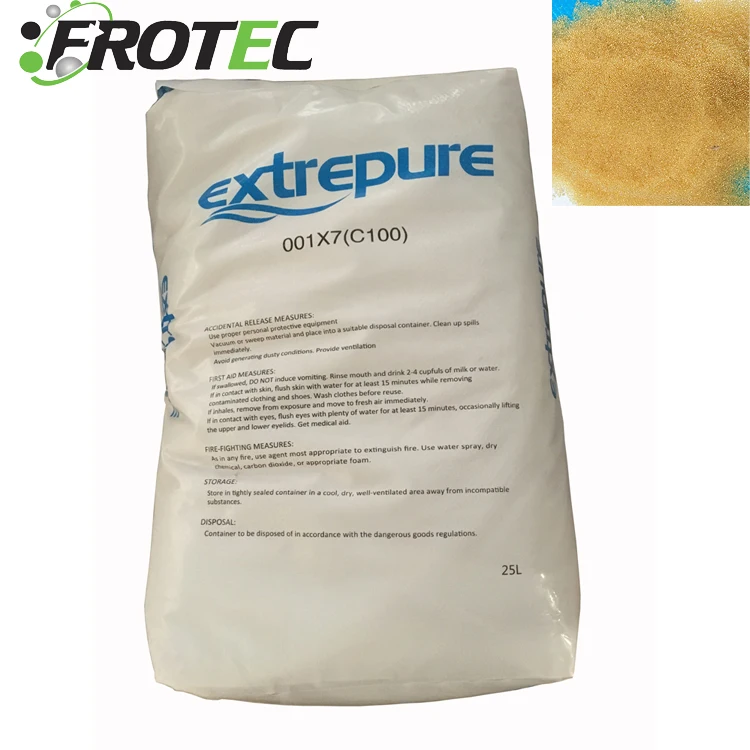 Cation Ion Exchange Resin for Water Softener 001*8