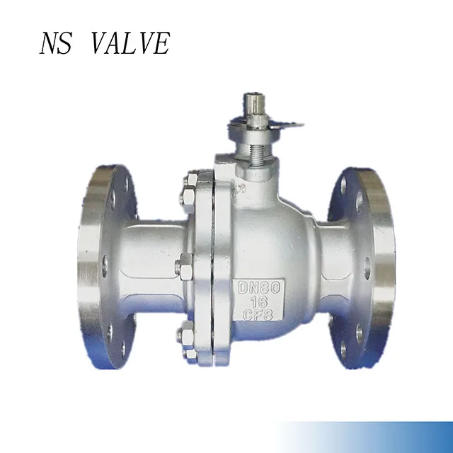 GB float flange  ball valve  Q41F-16P  DN80