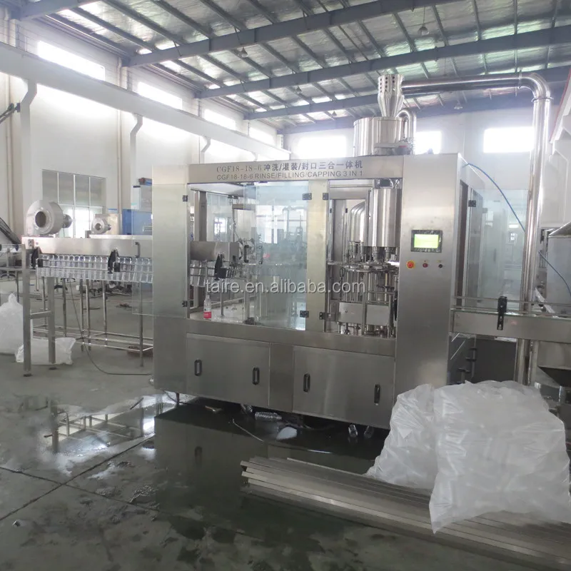 Установка для питьевой воды оборудование розлива бутылок с минеральной водой установка