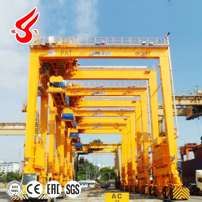 Electric port gantry crane RTG crane noel 40 ton for port