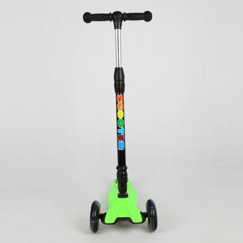 
Aluminum + Nylon+PP Material PU Wheel customized color three wheels kick scooter for outdoor toys 