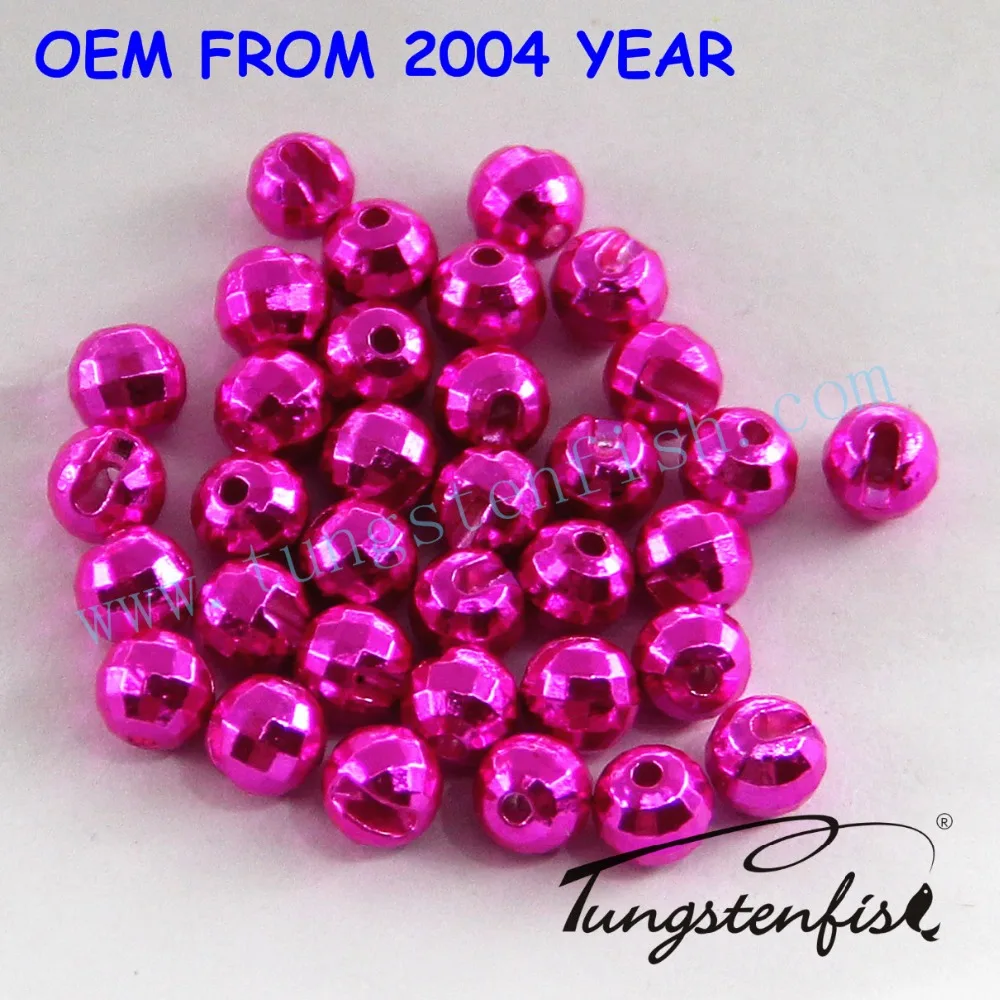 Slotted Tungsten Beads/fly tying beads/lots of colors for your choice