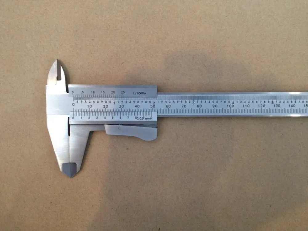 High quality stainless steel vernier caliper with Auto-locking factory from china supplier