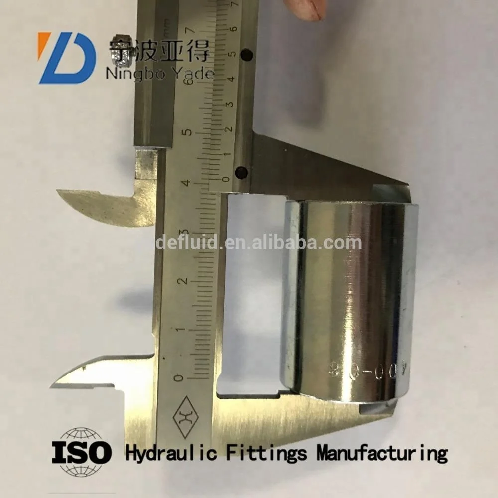 China Supplier Stainless Steel Hydraulic Male Female (00400) Hose Fitting Ferrule