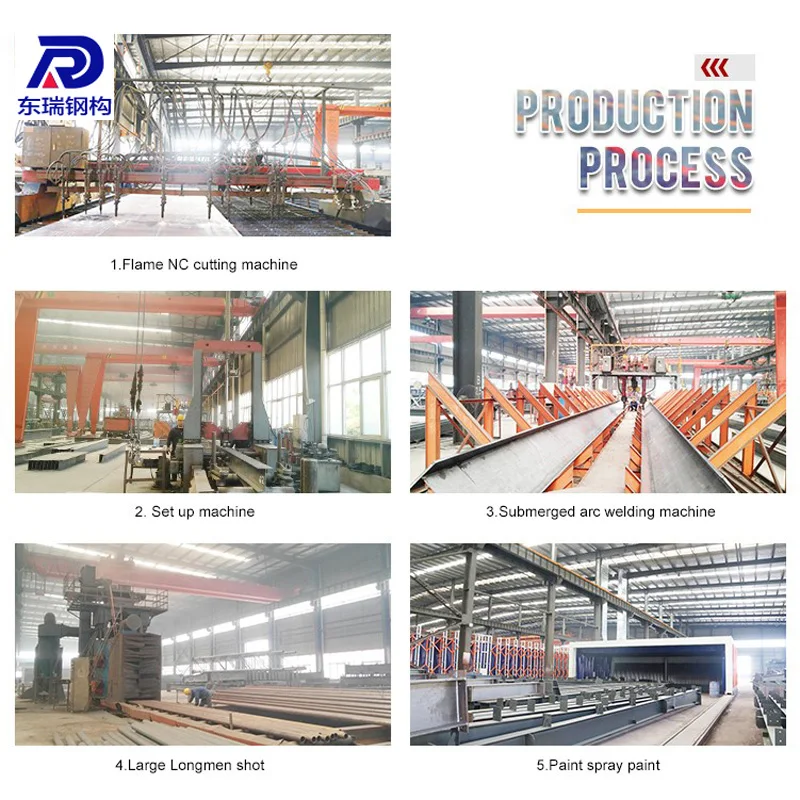 Prefabricated Workshop/Warehouse Shed Light Steel Structure Buildings