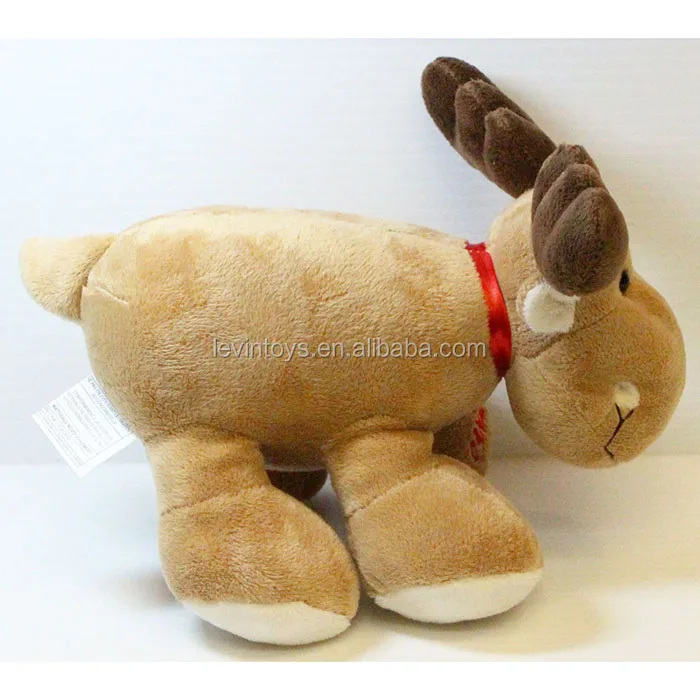 Canada Big Foot Moose 9 inch Plush Promotional Animal Doll stuffed deer toy