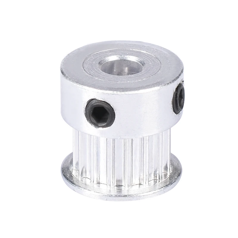 
T2.5 Timing Pulley 16 tooth Bore 5 Aluminum Synchronous Wheel Gear 16teeth Bore5 Screw For Width 6mm Timing Belt 