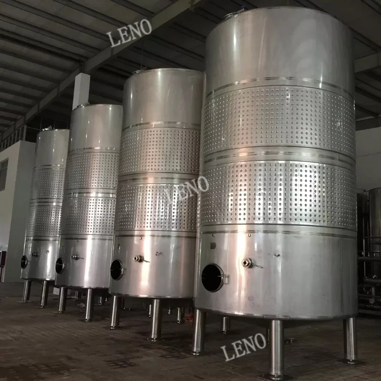 Stainessl steel food grade wine filter press storage grape fermentation wine tank
