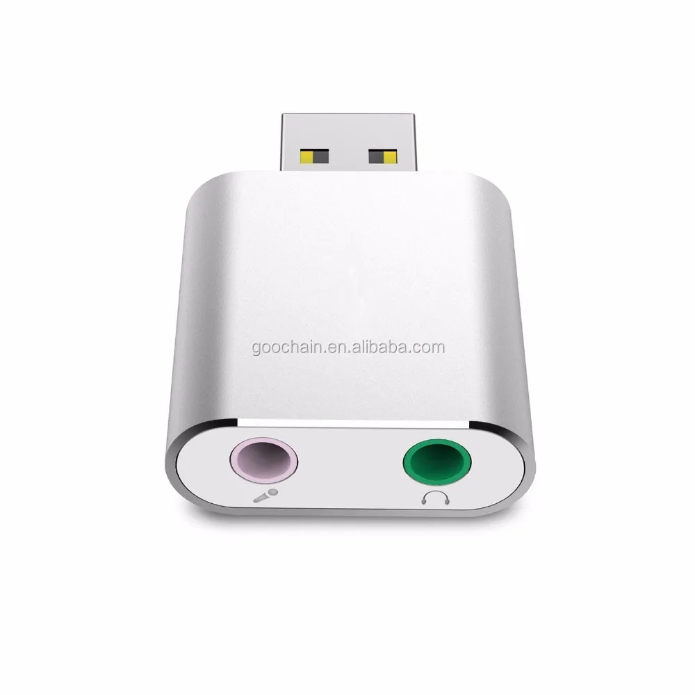 Высококачественный USB-адаптер к Порту AUX преобразователь USB 3 0 в аудиопорт 5