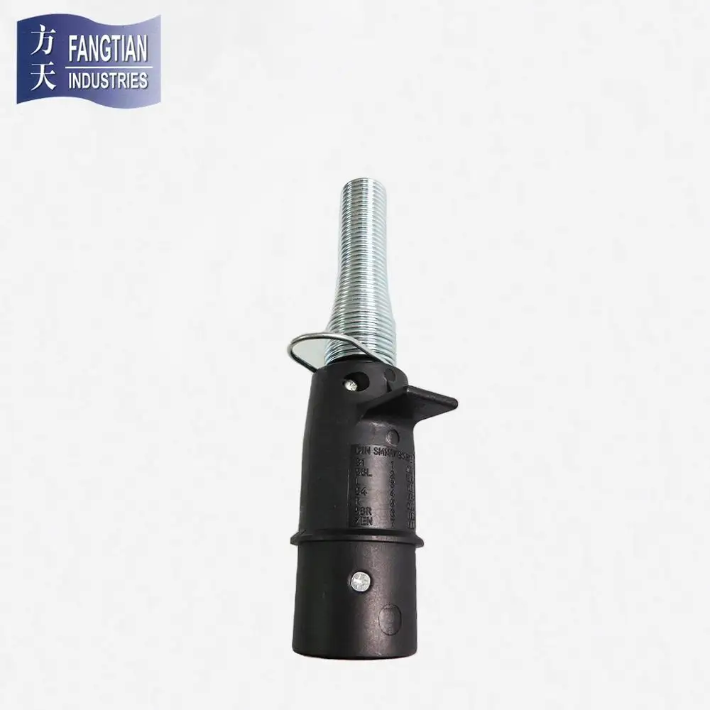  ISO 3731 соединитель прицепа 7 пин трейлер переходник 24v 12v