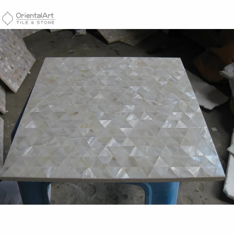 China factory gold capiz mother of pearl shell mosaic wall tile wall panel wall sheet