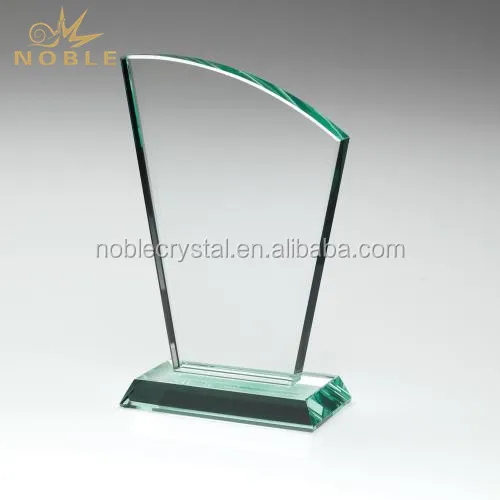 Sports Souvenirs Gifts Jade Glass Sailing Boat award Trophy