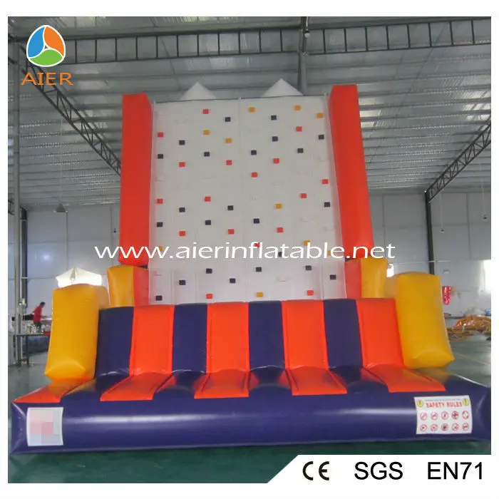 Outdoor sport games inflatable climbing wall\inflatable rock climbing wall