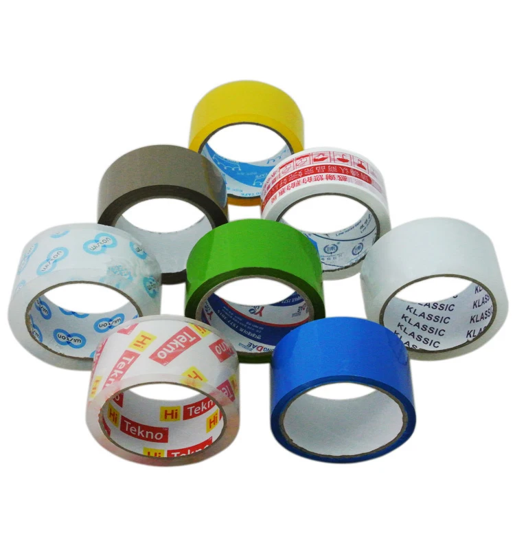 BOPP Acrylic Packing Tape Packaging Tape Adhesive Tape Waterproof Free Offer Printing Bopp Film Acrylic Glue,bopp Single Sided