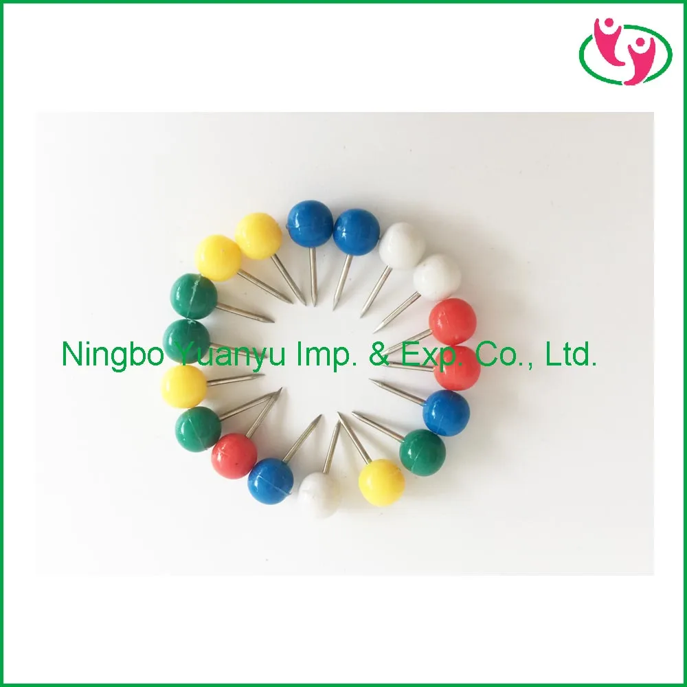 Высокое качество красочные круглые шаровой головкой карта пуш-ап