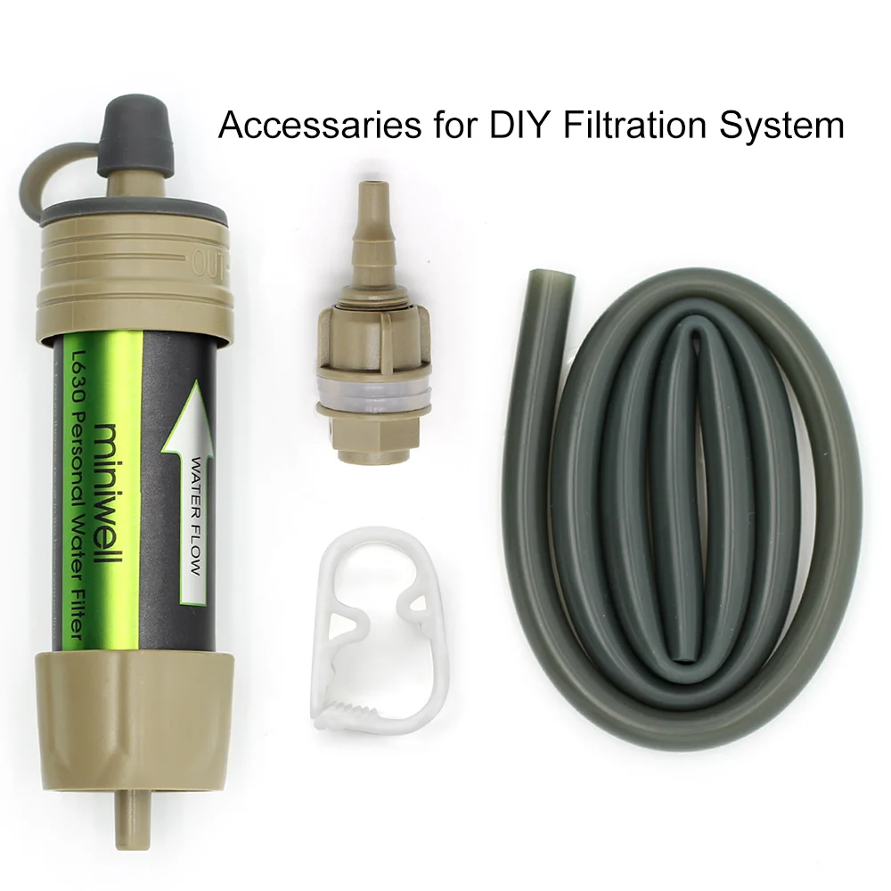 
Miniwell L630 portable water filter for camping 