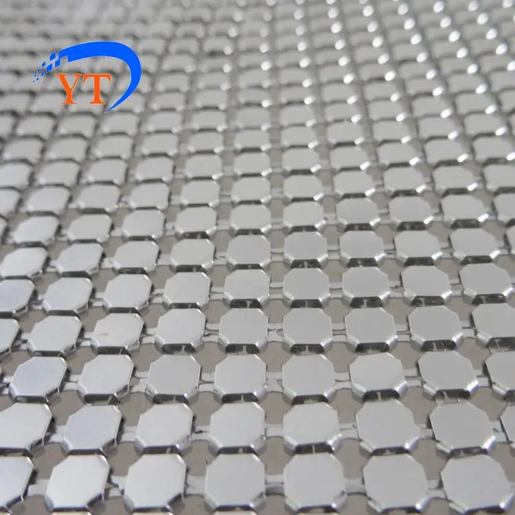 Unique style Gold Color Metallic Sequin Fabric