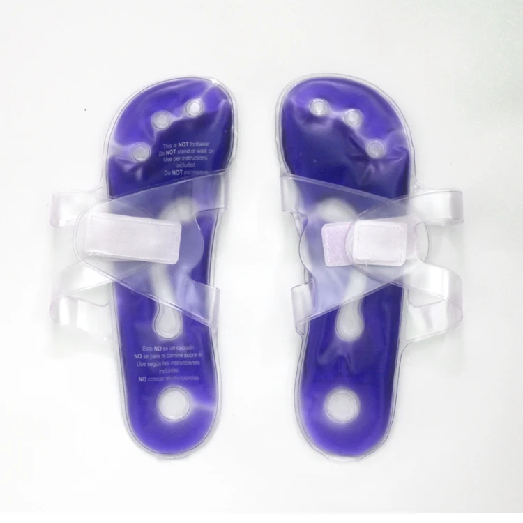 Reusable Click Instant Heating Heat Gel Hot Cold Therapy Thermal Foot Feet Warmer Insole Massage Pad Pack