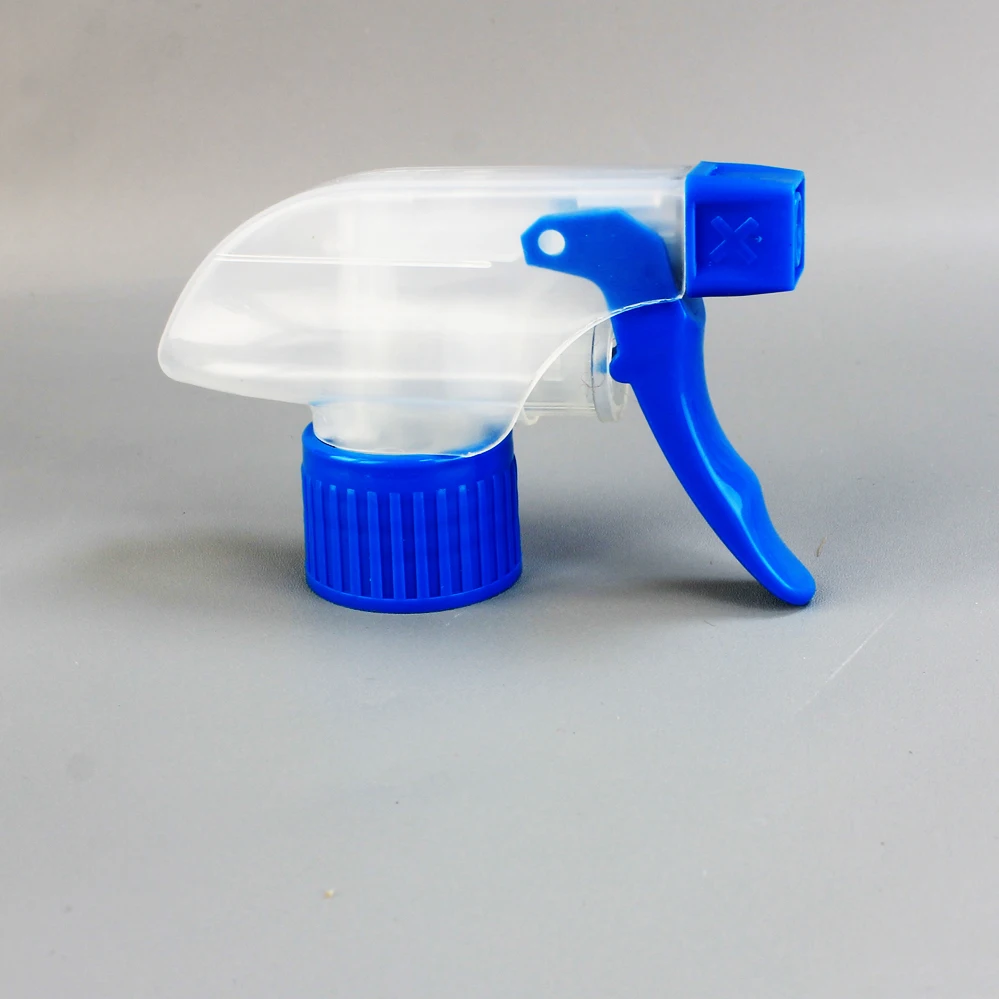 China yuyao supply 28mm trigger sprayer plastic pp blue dispenser bottle garden sprayer trigger