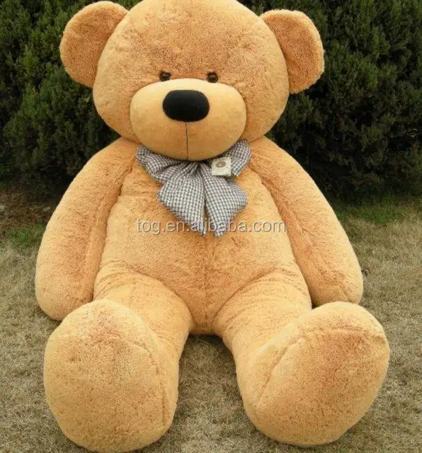 
1.7M Plush Great giant teddy bear lovely girlfriend children gift OEM design logo stuffing bear 