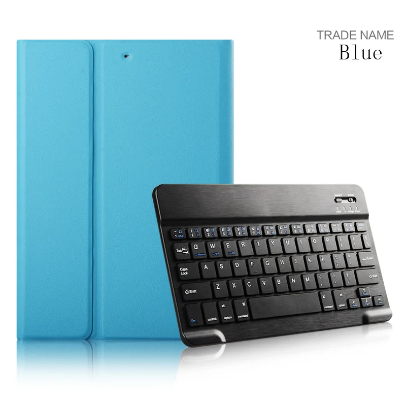 Hot selling Leather Keyboard Protective Case With Stand For ipad air 2 High Quality