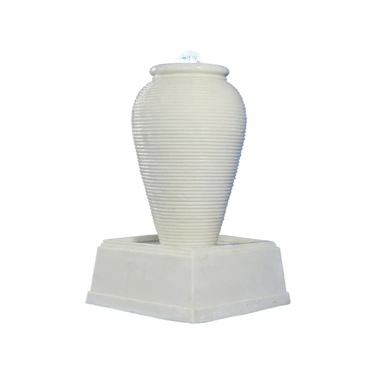 Home Garden indoor outdoor Decoration LED Sandstone Small Crystal Ball Water Fountain