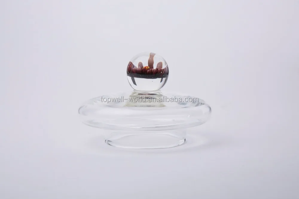 Popular handmade turkish custom printed glass teapot with infuser