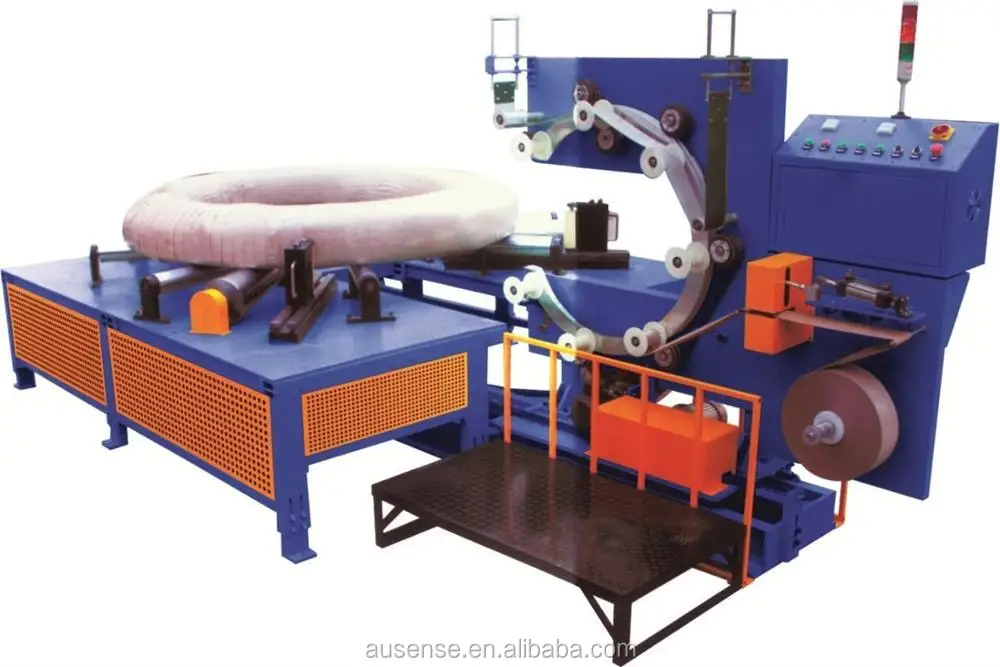 YUPACK Horizontal Stretch Wrapper Machine for pipe and coil