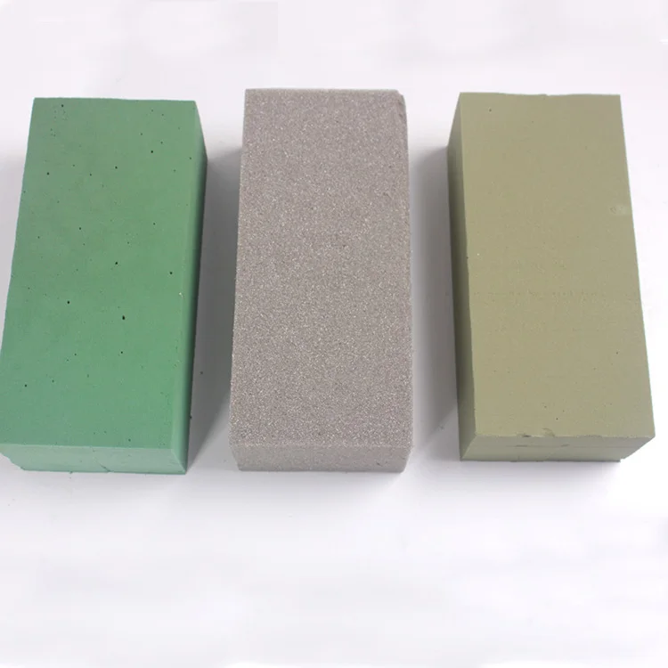 Wholesale best wet and dry flower floral foam supply high density flower arrangement mud floral foam  dry and fresh flower mud