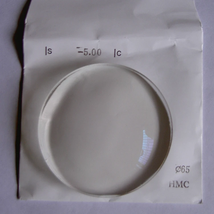 2023 fashion Glass lens Quality 1.523 Plastic lens HC HMC SHMC Solar Fresnel lens lenses