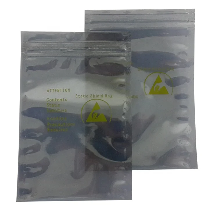 PP/PE Material ESD Performance Static Shielding Packaging Anti Static Bags