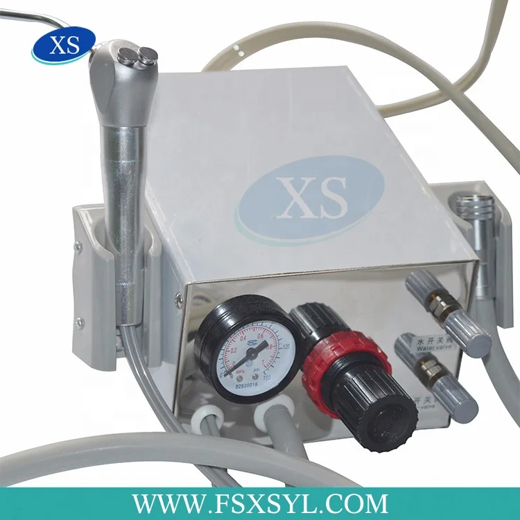 Dental turbines Portable Small dental mobile turbines for home visits molar practice turbines unit