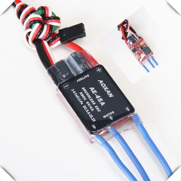Wholesale Custom Brushless Motor Outrunner 45a Brushless Esc For Rc Airplane Toy