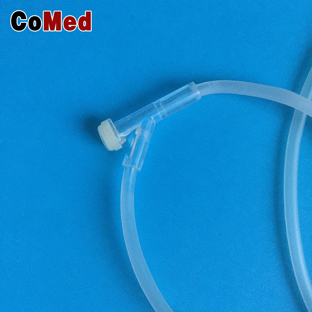 Disposable medical iv infusion set with needle