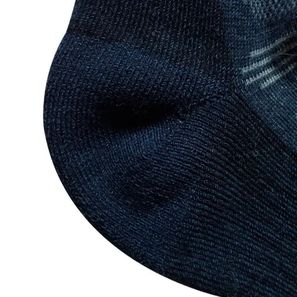 Eco Bamboo Hiking Socks with Arch Support and Seamless Toes