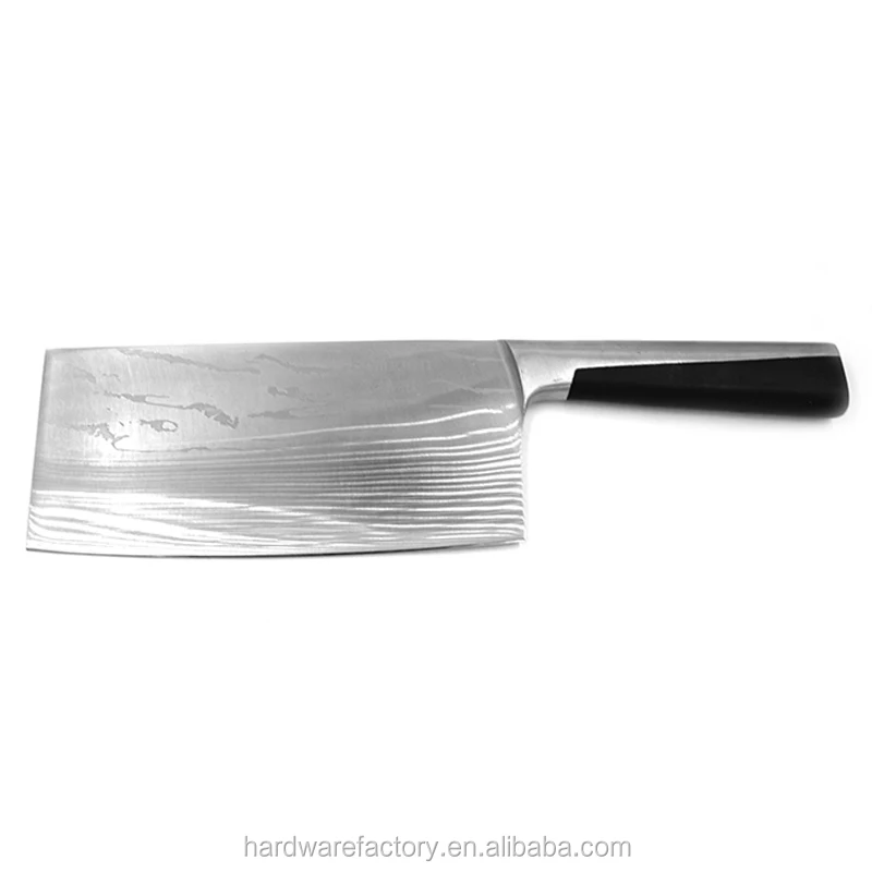 Free Sample 7 Inch Home Kitchen or Restaurant Stainless Steel Chopper - Cleaver Butcher knife  In stock
