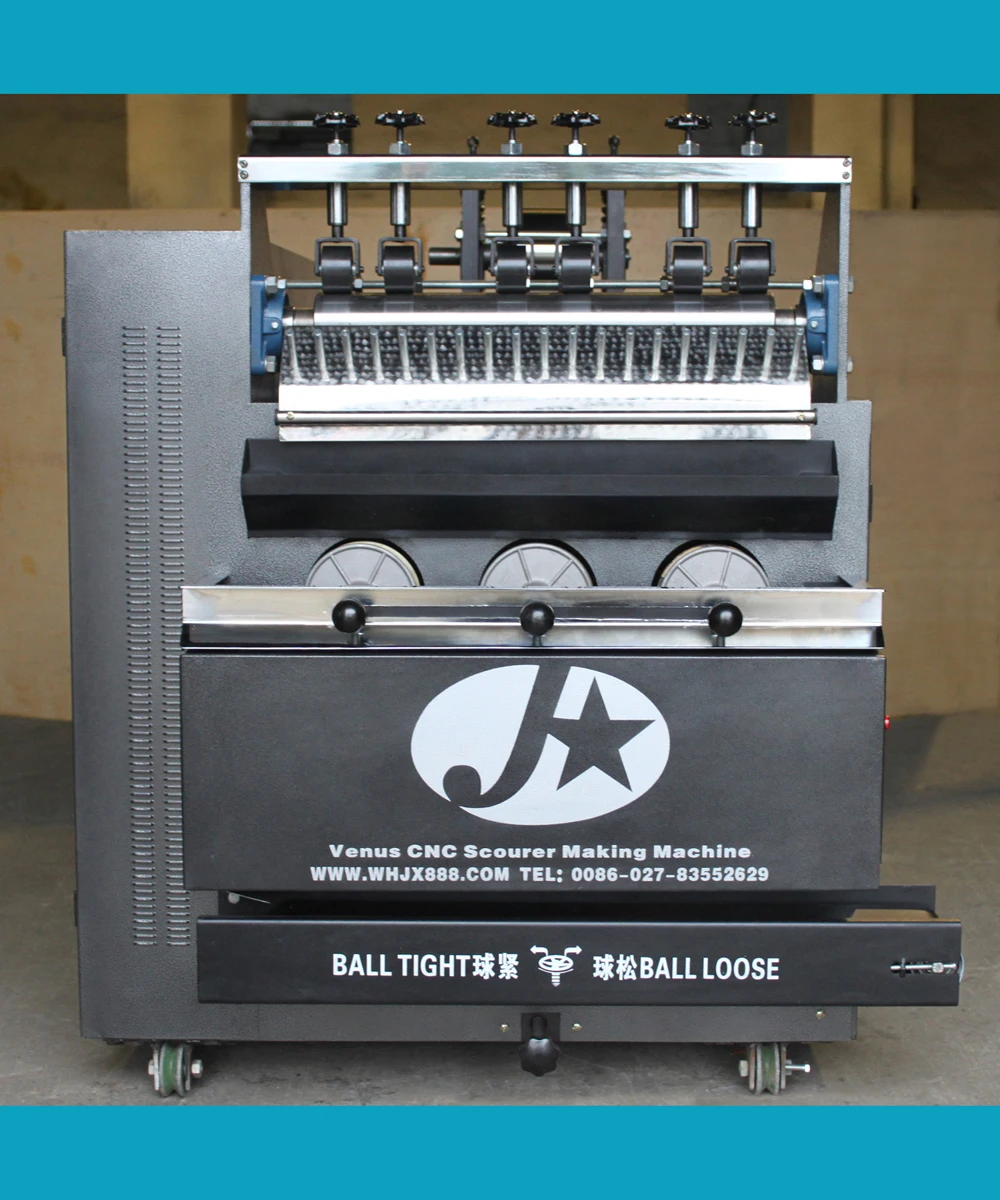 
JX-A6 Good quality Scrubber Manufacturing Scourer Making Machine With Best Price For Household Items 