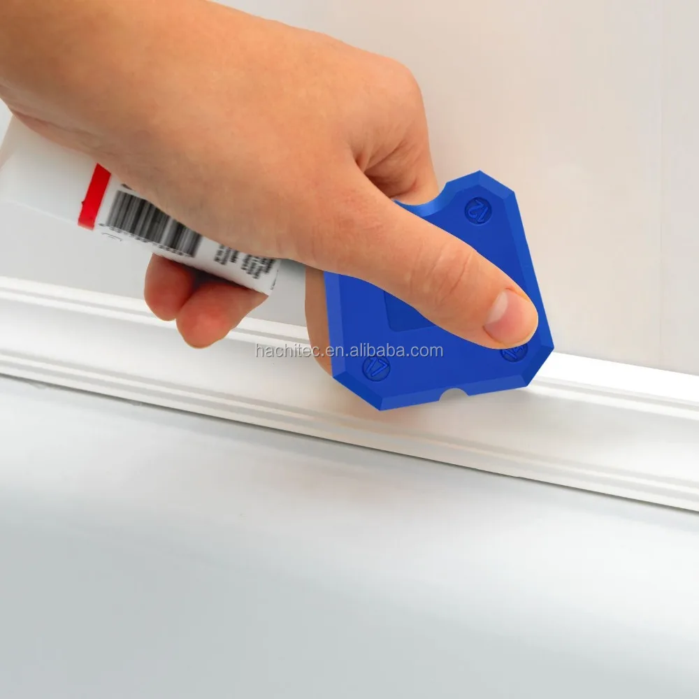 12 Pieces Caulking Tool Kit Silicone Sealant Finishing Tool Grout Scraper Caulk Remover Nozzle Caulk Caps