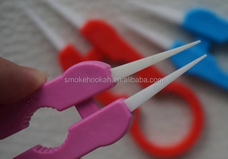 Vaper Twizer Wrapping Coiler Adjustment Wire Spanner Tool Insulated Ceramic Tweezer for DIY ecigarette