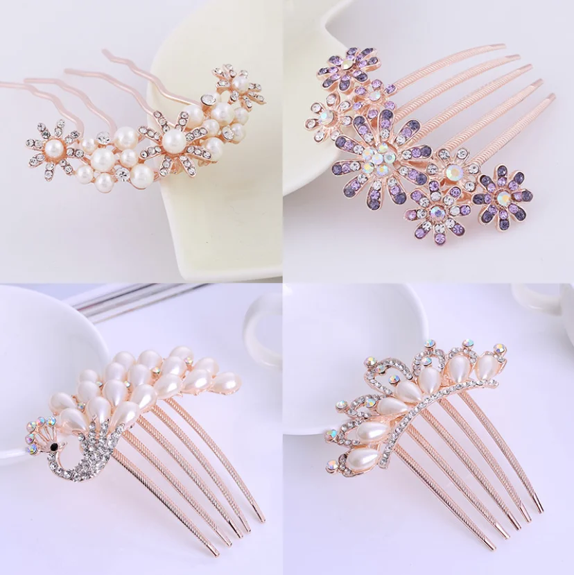 Bridal hair comb hair accessories women