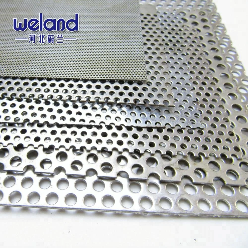 Aluminum Material  Perforated Metal Sheet for filter accessory and  building facade